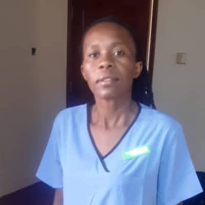 Nurse Claire Kasamba